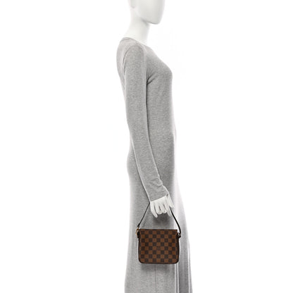 Louis Vuitton Damier Ebene Trousse Make Up Bag Pochette 2 of 10