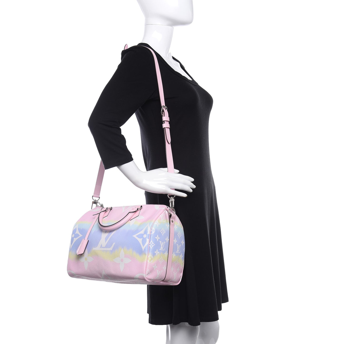 Monogram Escale Speedy Bandouliere 30 Pastel