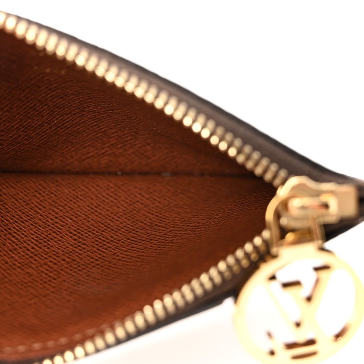 Monogram Zipped Romy Card Holder