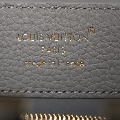 Louis Vuitton Taurillon Capucines BB Flint Grey 8 of 12