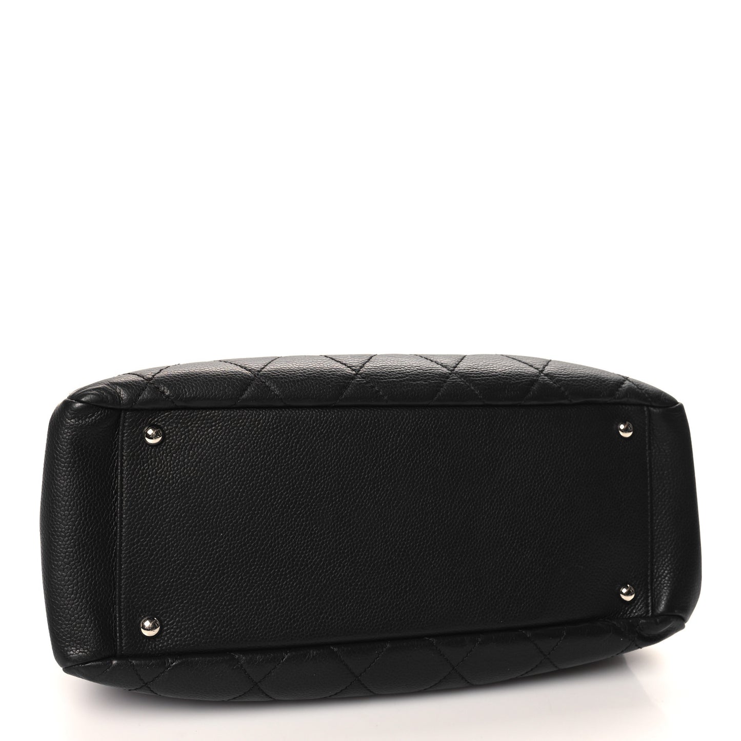 Caviar Quilted CC Timeless Soft Tote Black