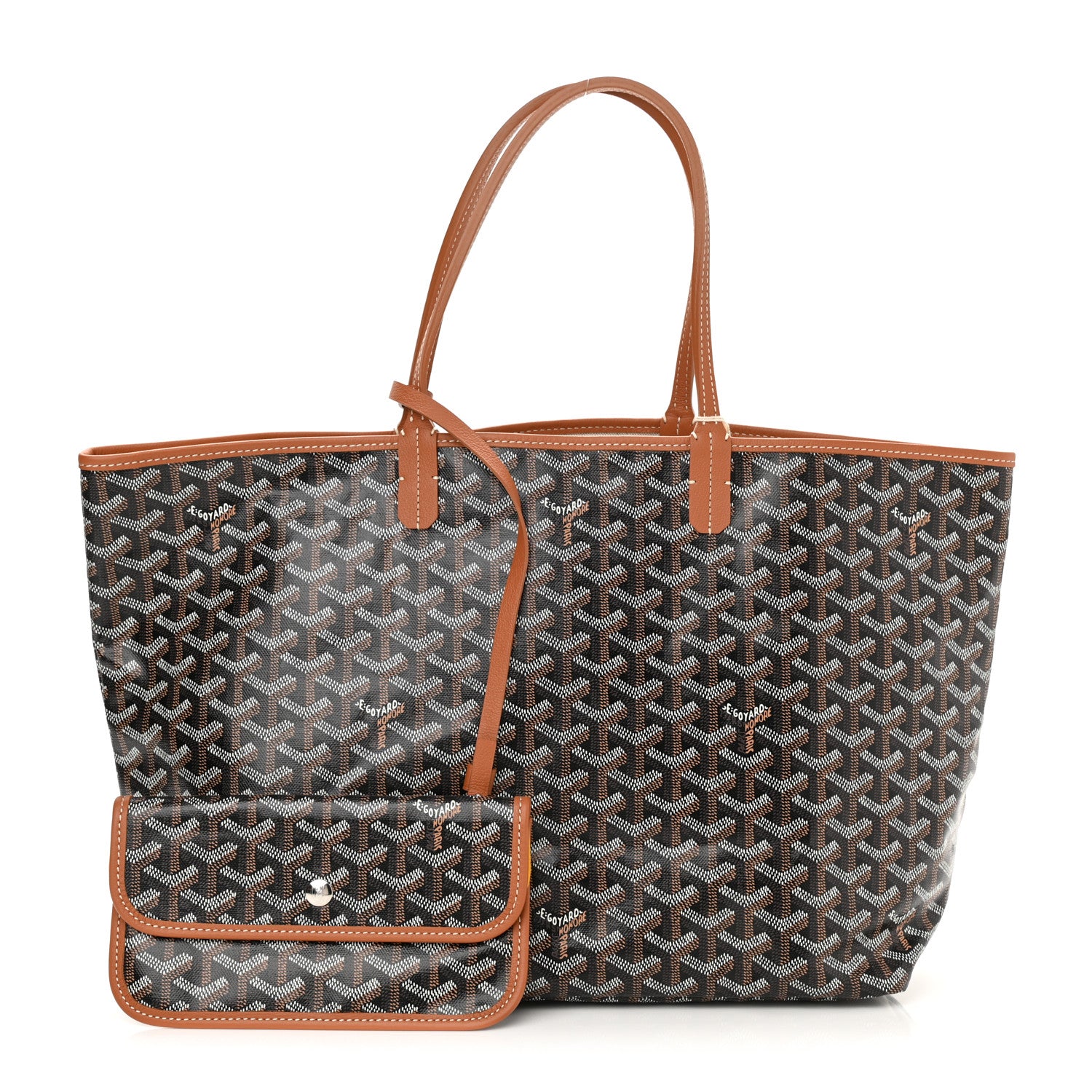 Goyard Goyardine Saint Louis PM Black Gold 1 of 8