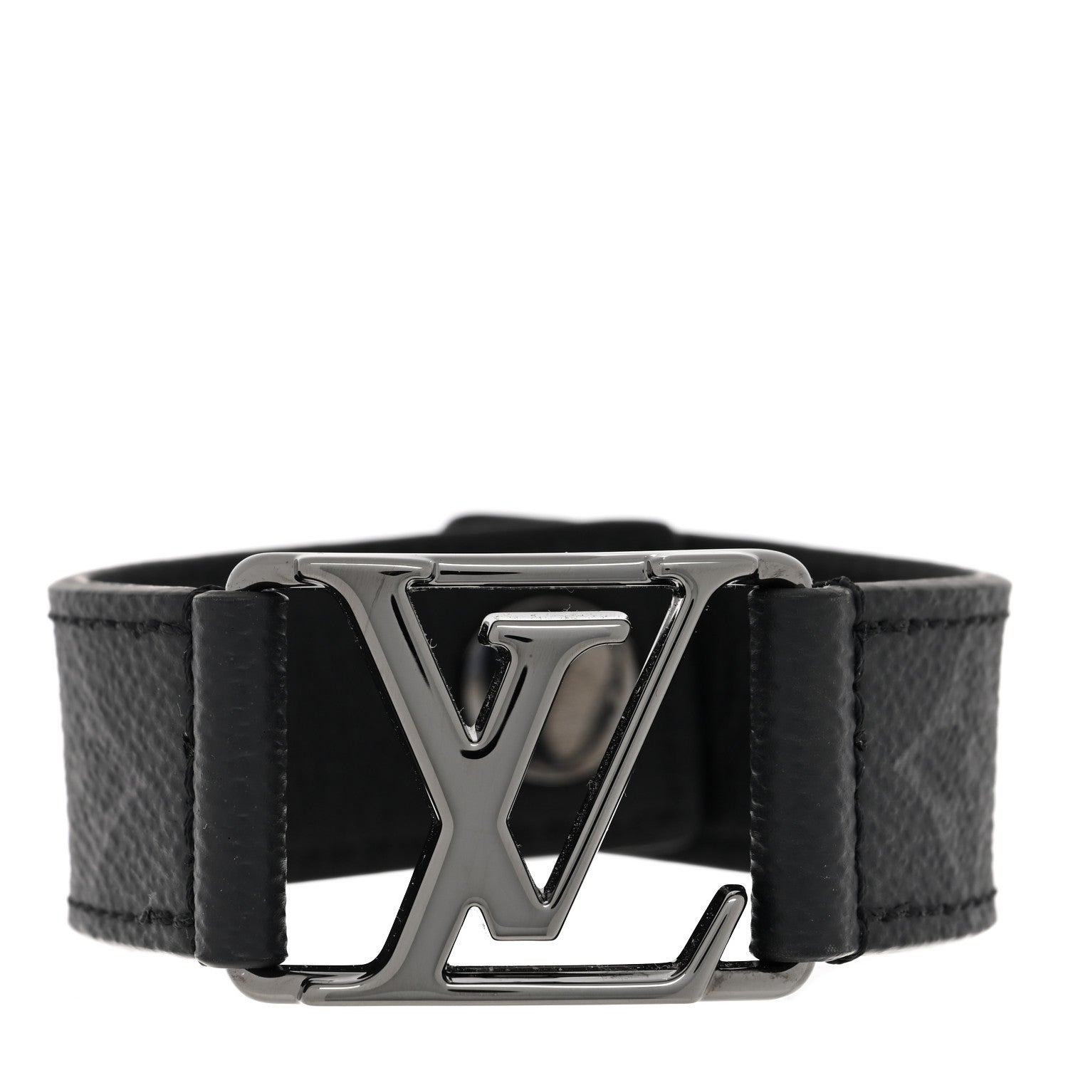 Louis Vuitton Monogram Eclipse Hockenheim Bracelet 19 1 of 6