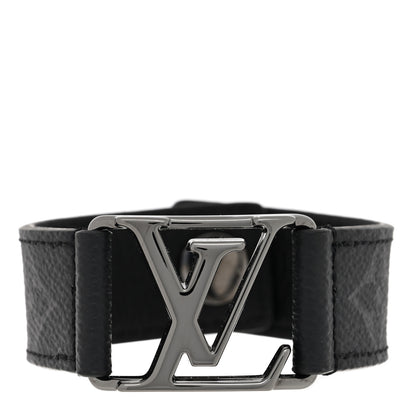Louis Vuitton Monogram Eclipse Hockenheim Bracelet 19 1 of 6