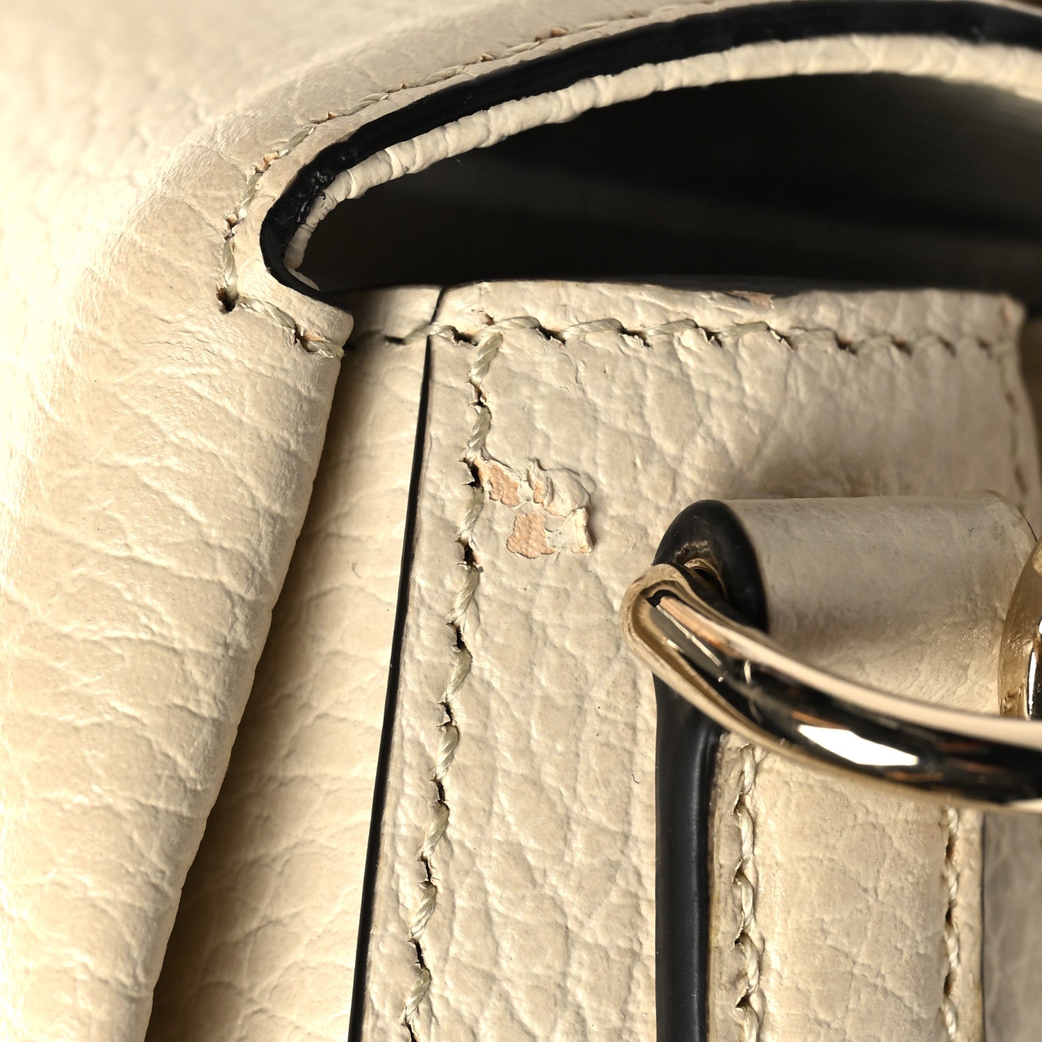 Gucci Dollar Calfskin Interlocking G Crossbody Bag Ivoire 12 of 12