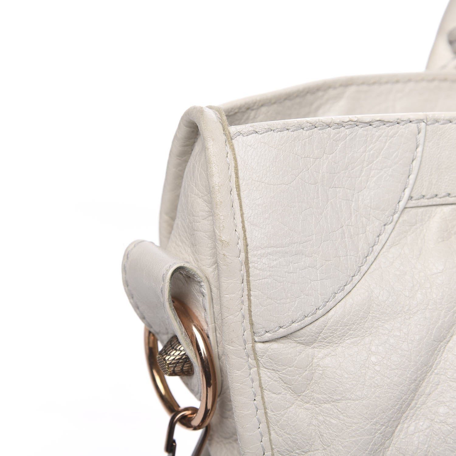 Balenciaga Agneau Giant 12 Rose Gold Hardware City White Light 15 of 19