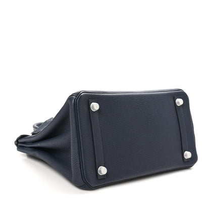 Hermes Togo Birkin 30 Bleu Nuit 4 of 12