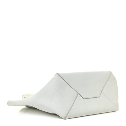 Celine Soft Grained Calfskin Small Belt Cabas Light Grey 4 of 18
