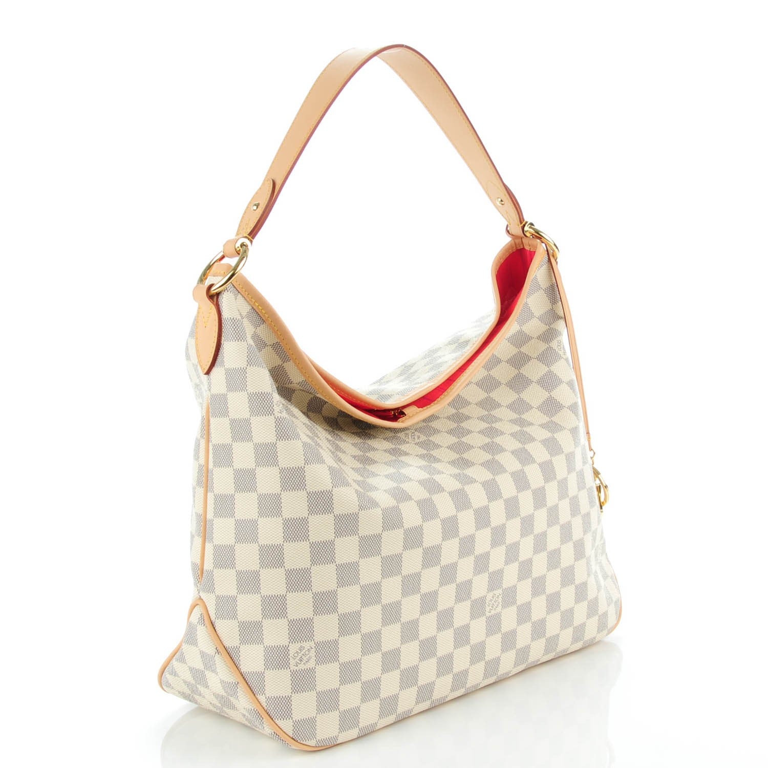 Louis Vuitton Damier Azur Delightful MM Pink 3 of 8