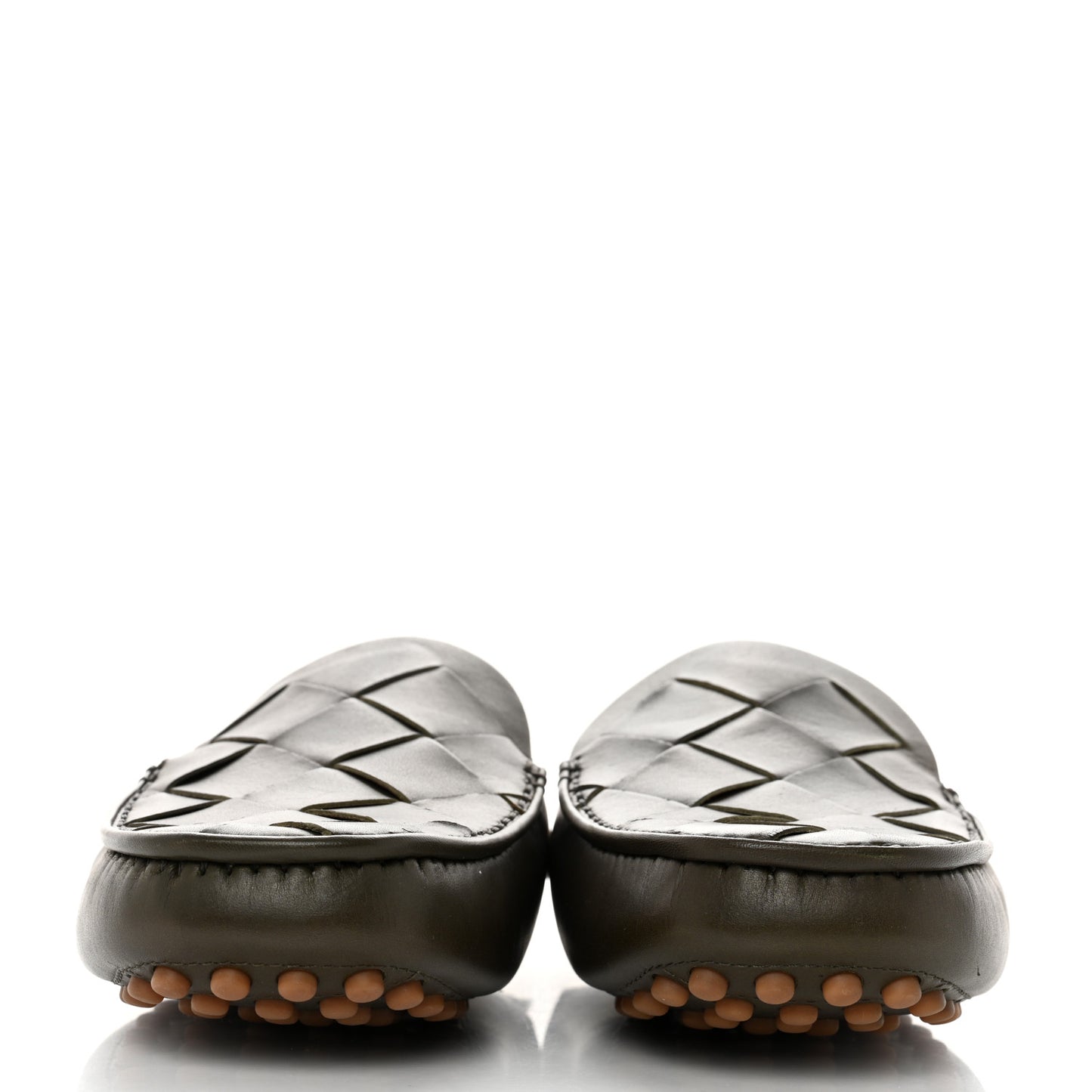Nappa Intrecciato Mens Mule Flats 39