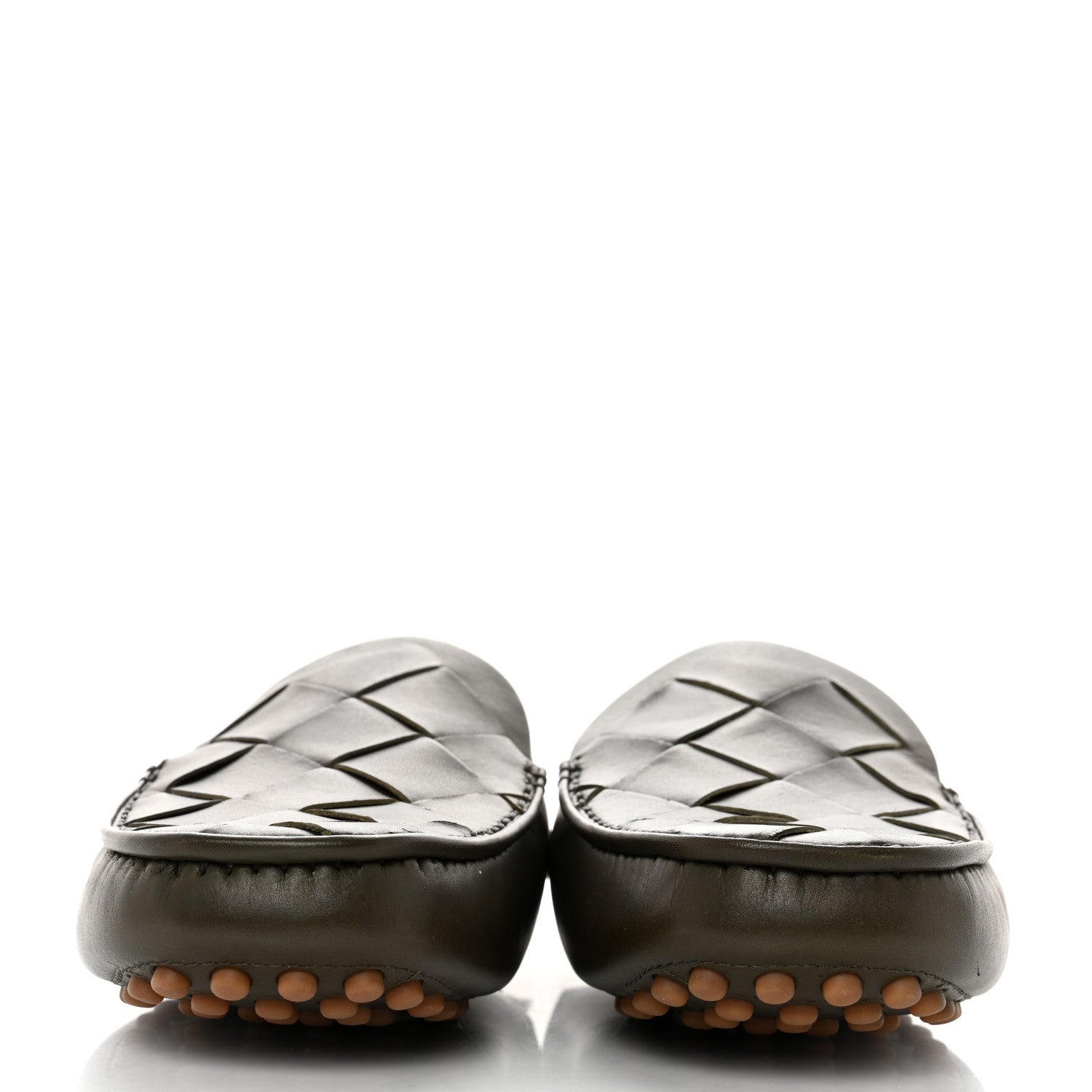 Bottega Veneta Nappa Intrecciato Mens Mule Flats 39 2 of 8