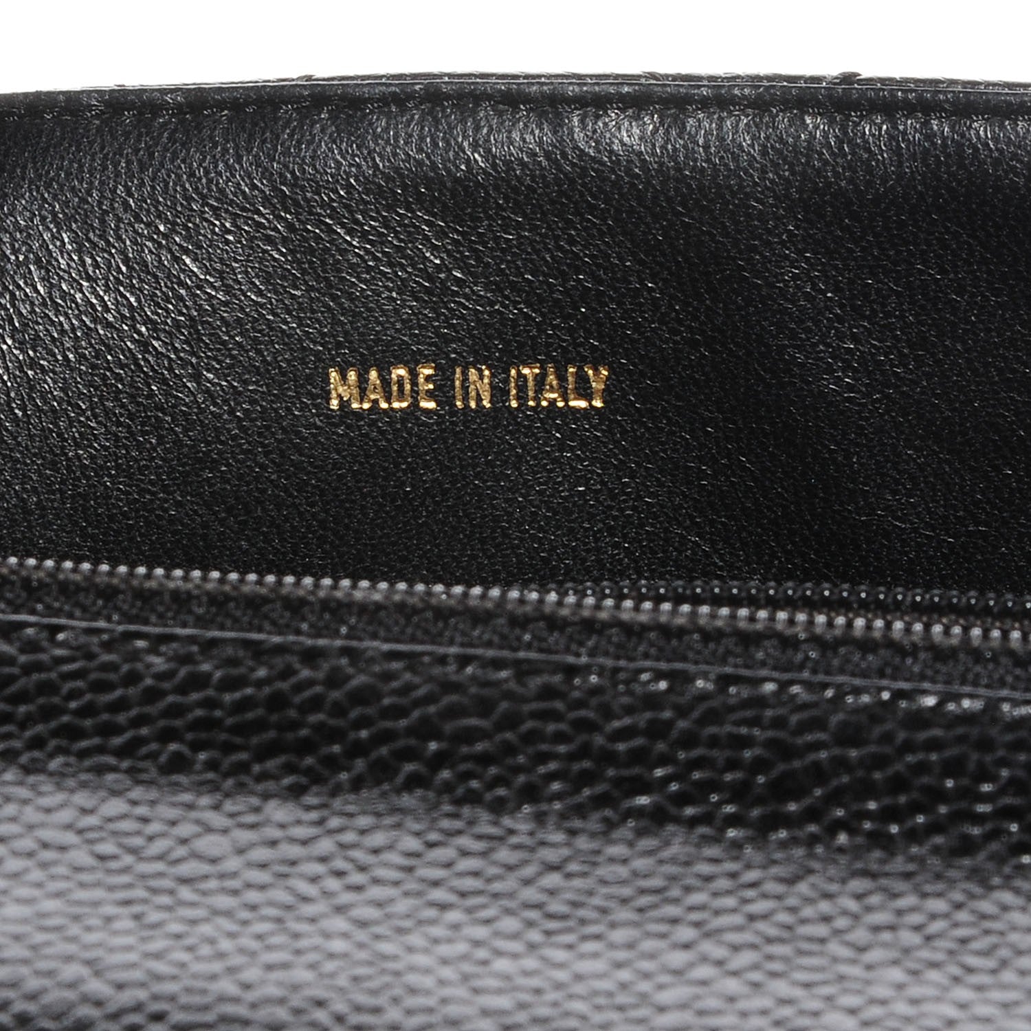 Chanel Caviar Kelly Jumbo Flap Bag Black 9 of 10