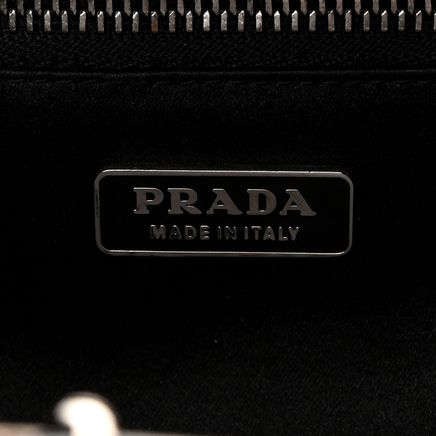 Nappa Pleated Clutch Black