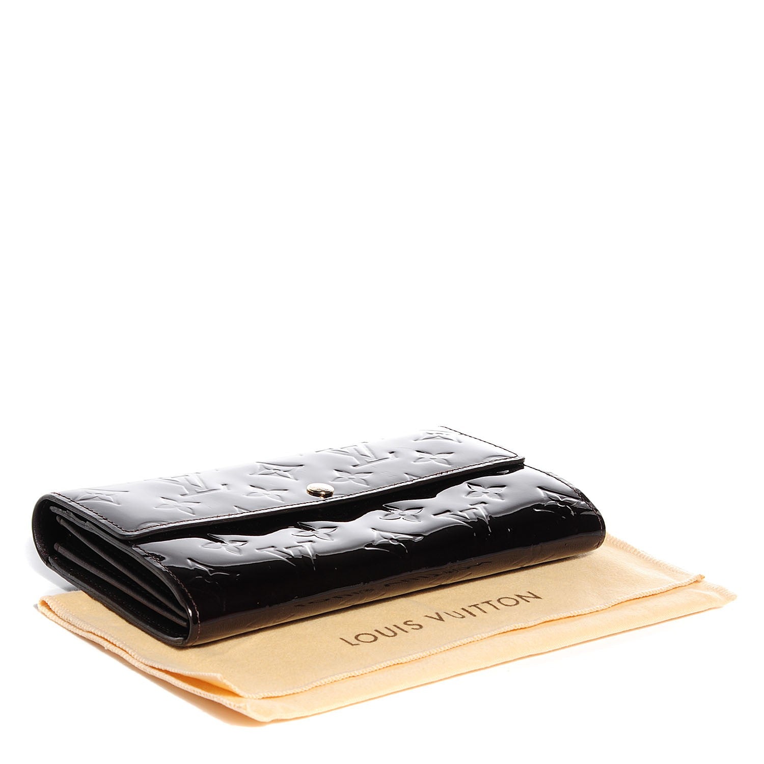 Louis Vuitton Vernis Sarah Wallet Amarante 4 of 8