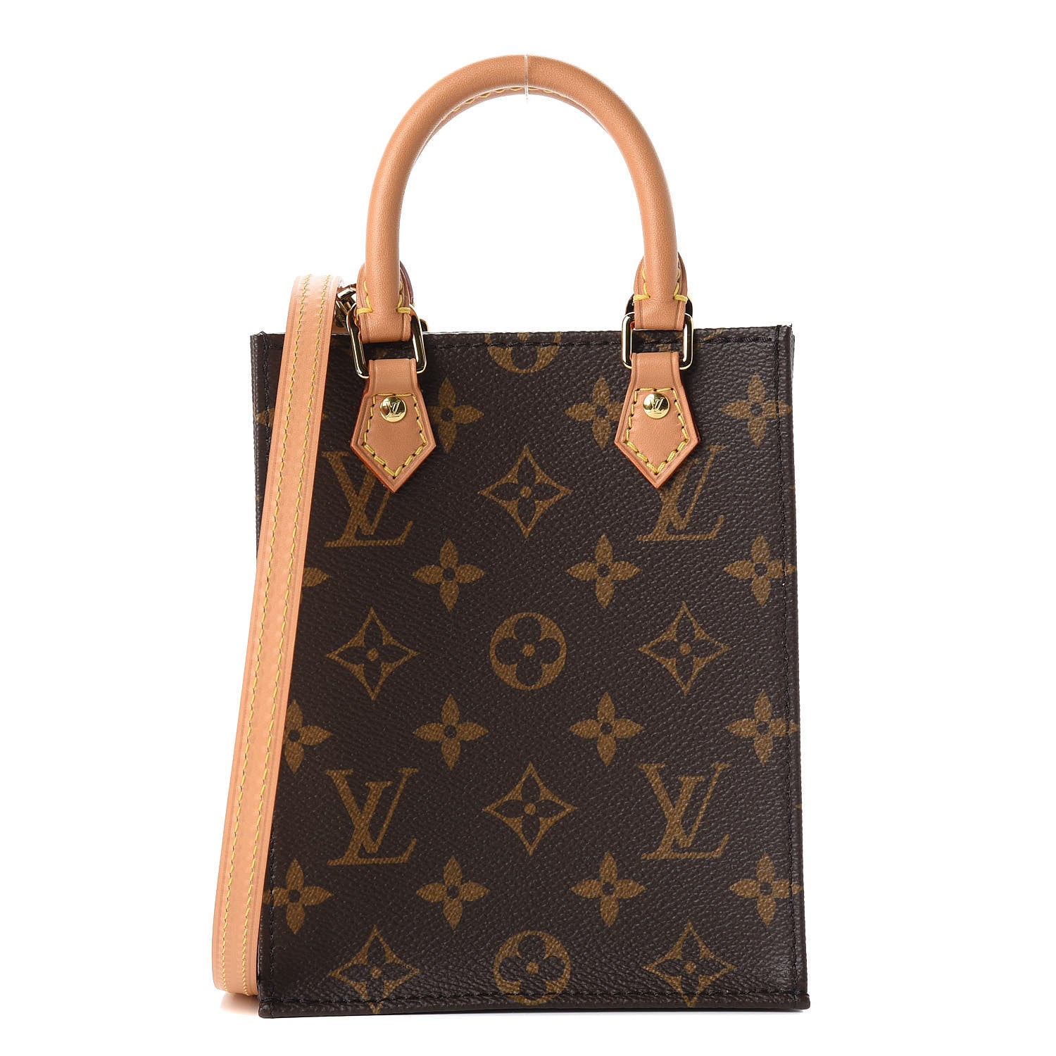Louis Vuitton Monogram Petit Sac Plat 1 of 10