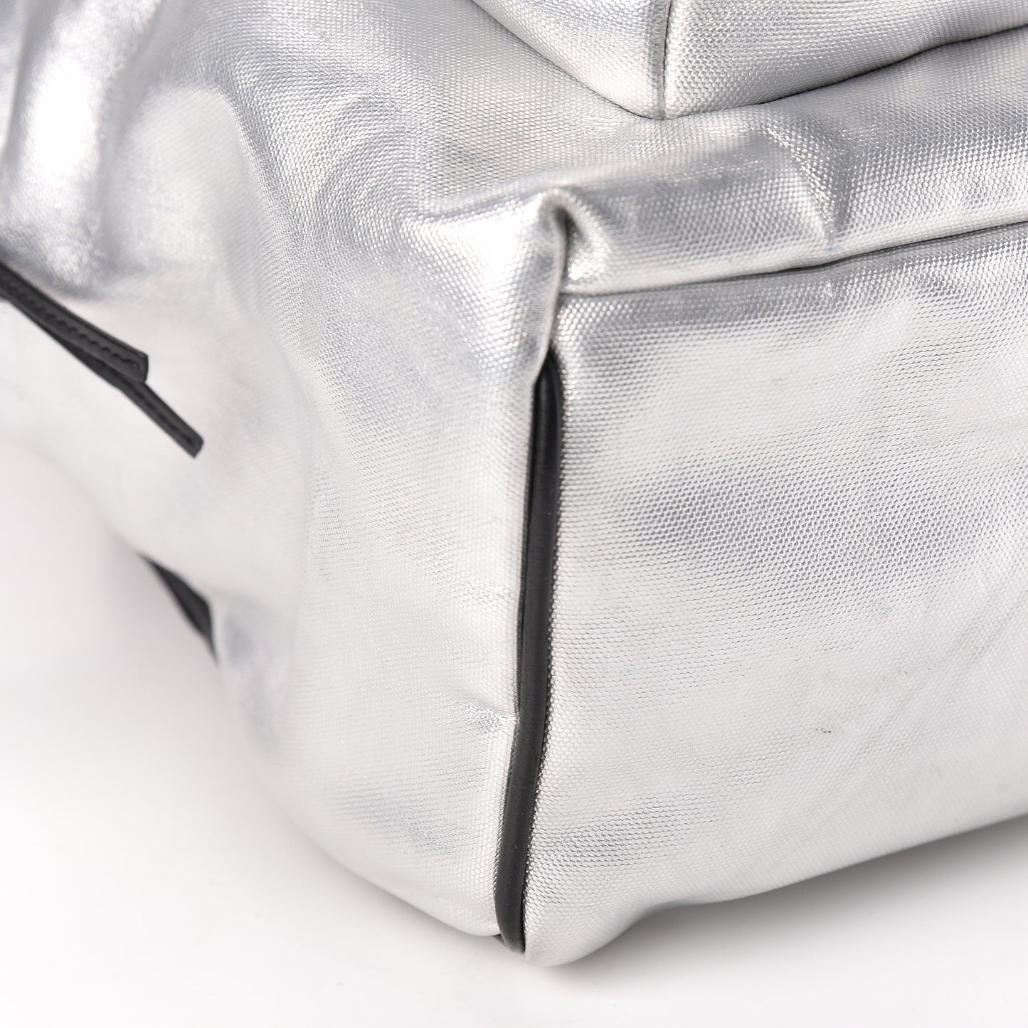 Nylon Metallic Hunting Backpack Silver