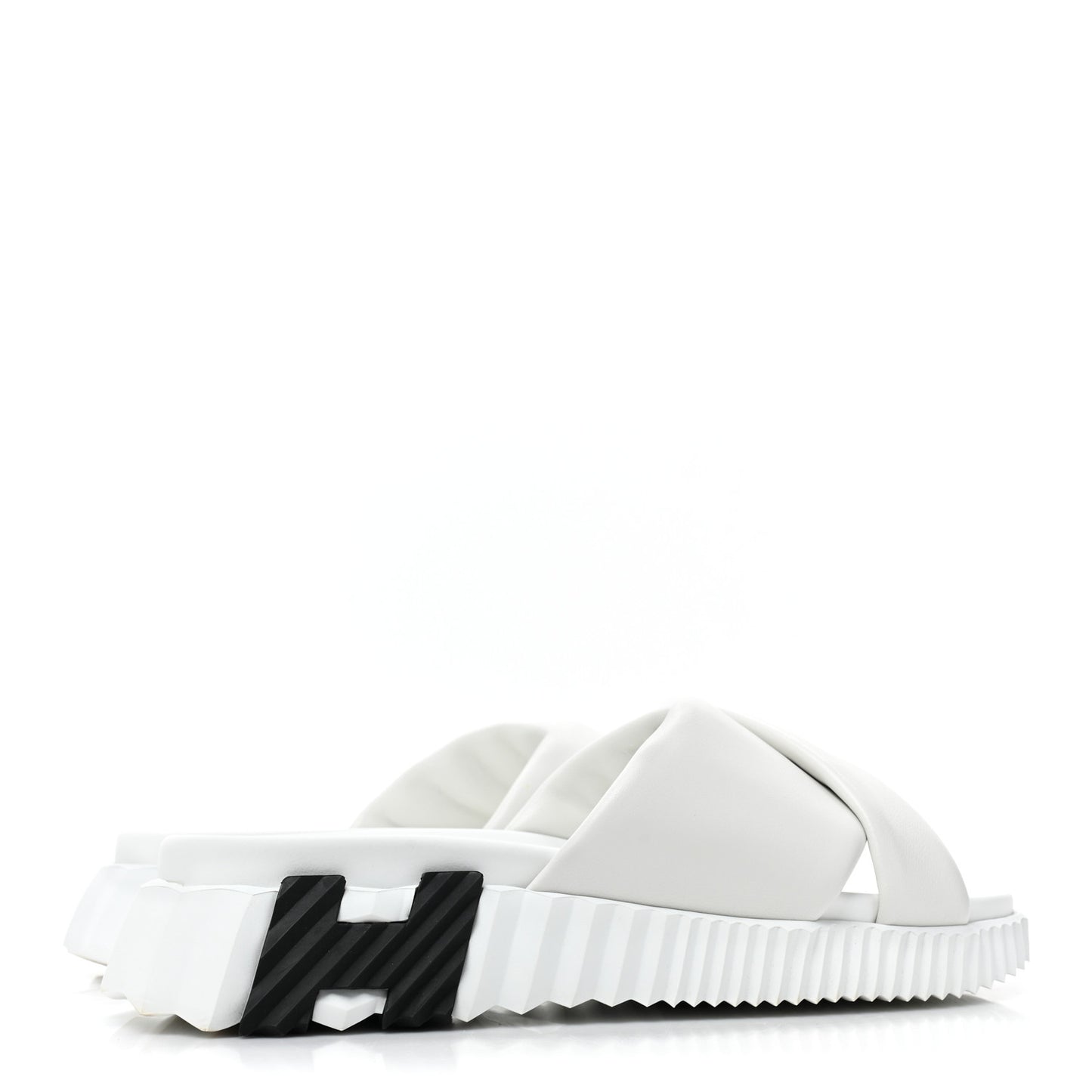 Nappa Womens Infra Sandals 37 White