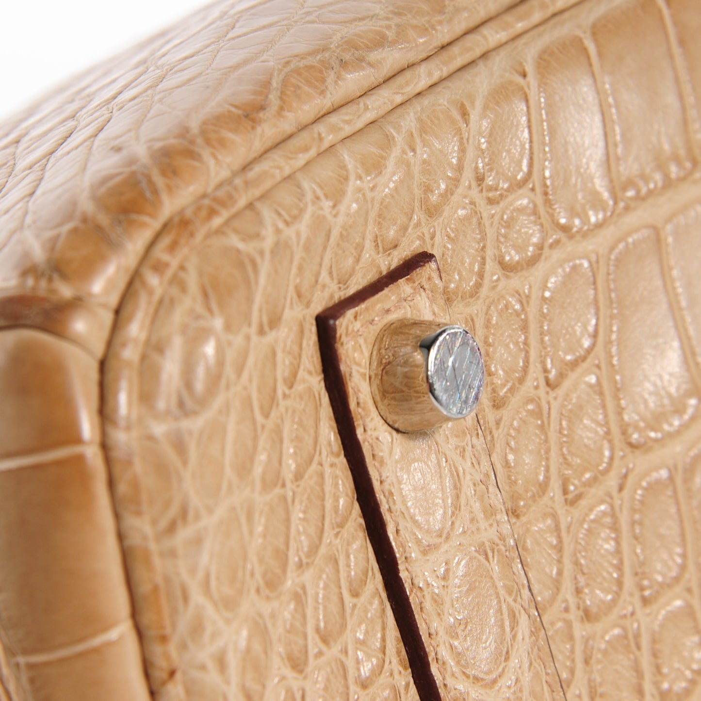 Matte Alligator Birkin 35 Poussiere