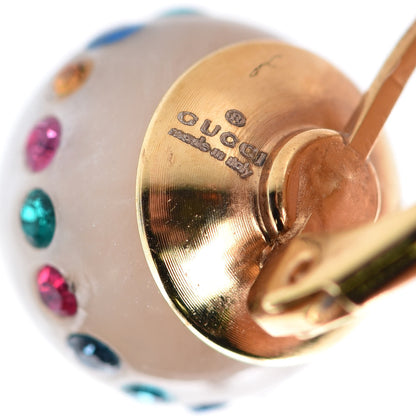 Gucci Pearl Crystal Earrings Multicolor 4 of 6