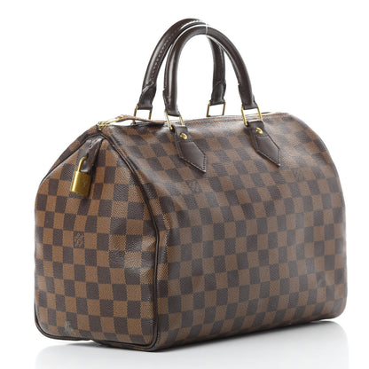 Louis Vuitton Damier Ebene Speedy 30 3 of 16