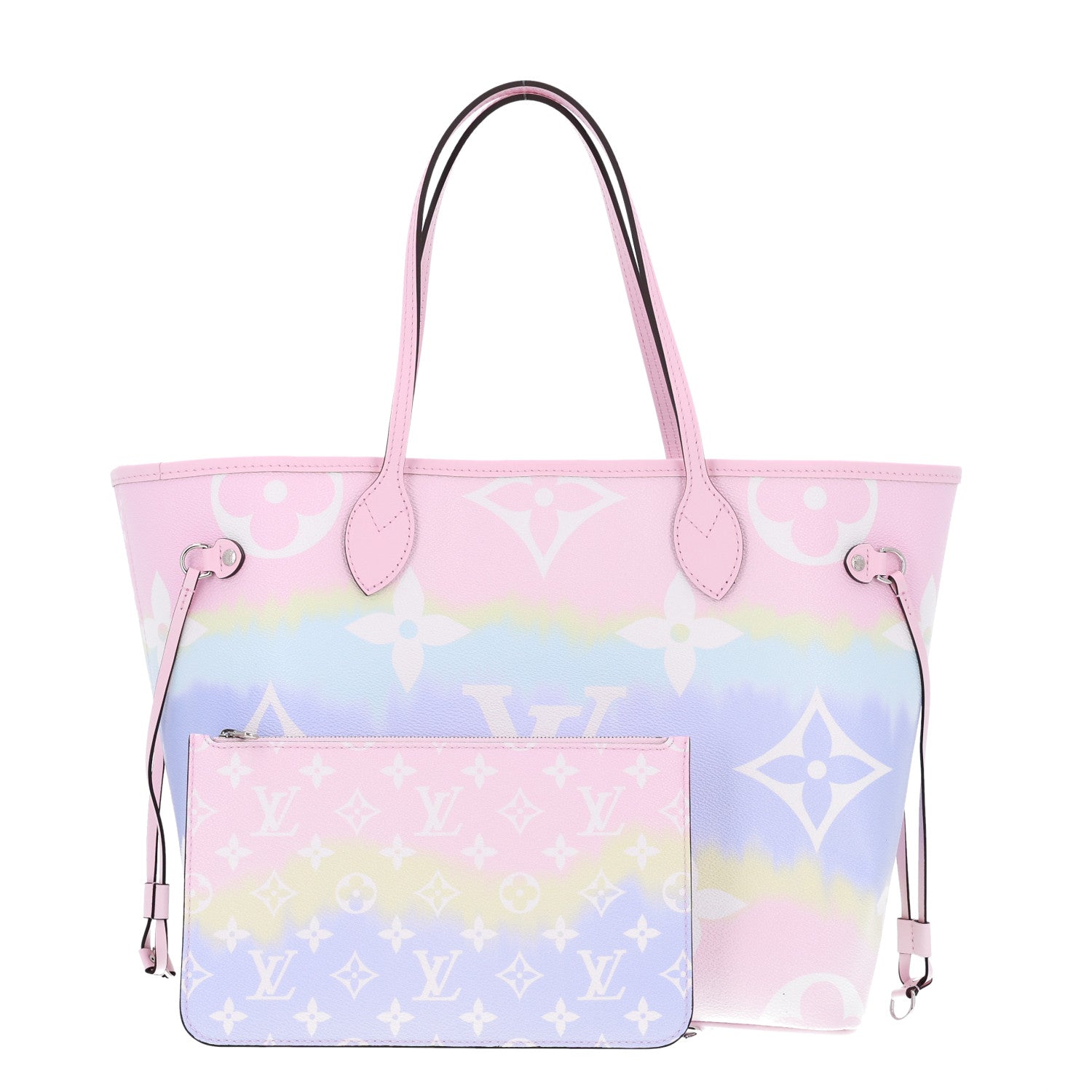Louis Vuitton Monogram Escale Neverfull MM Pastel 2 of 9