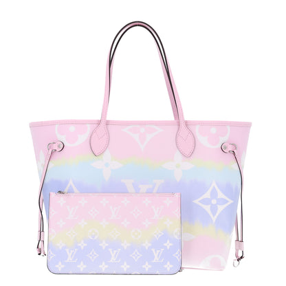 Louis Vuitton Monogram Escale Neverfull MM Pastel 2 of 9