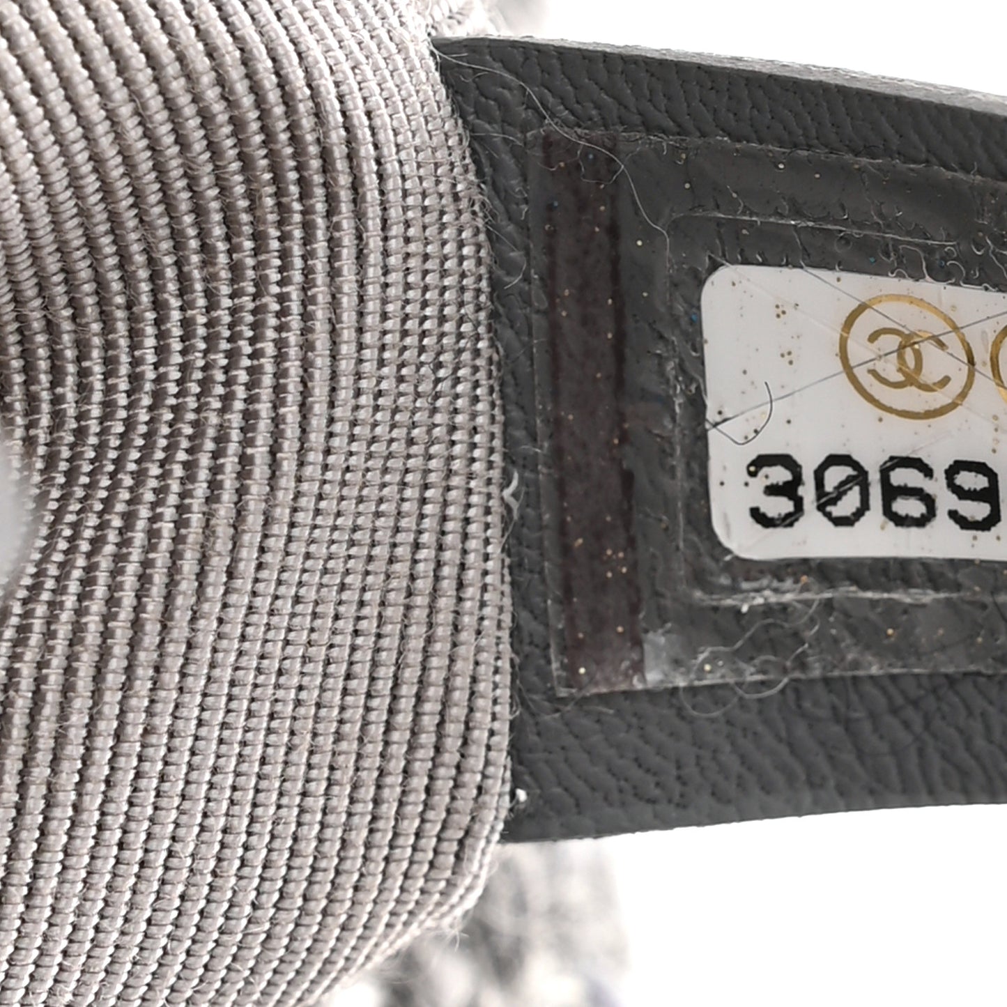 Tweed Quilted Medium Chanel 19 Flap Grey