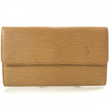 Louis Vuitton Epi Porte Tresor International Wallet Gold 1 of 5