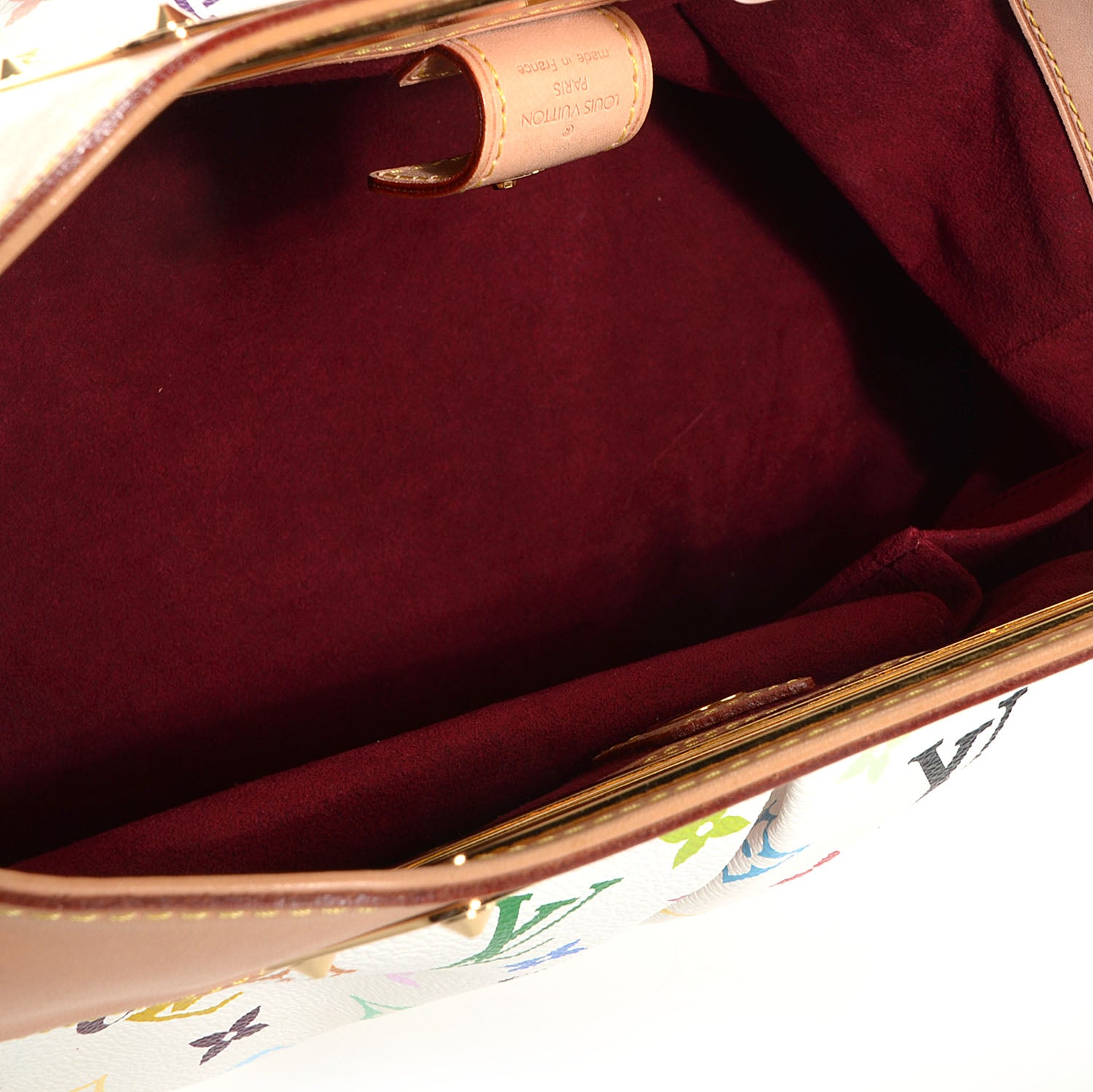 Louis Vuitton Monogram Multicolor Judy GM White 5 of 7