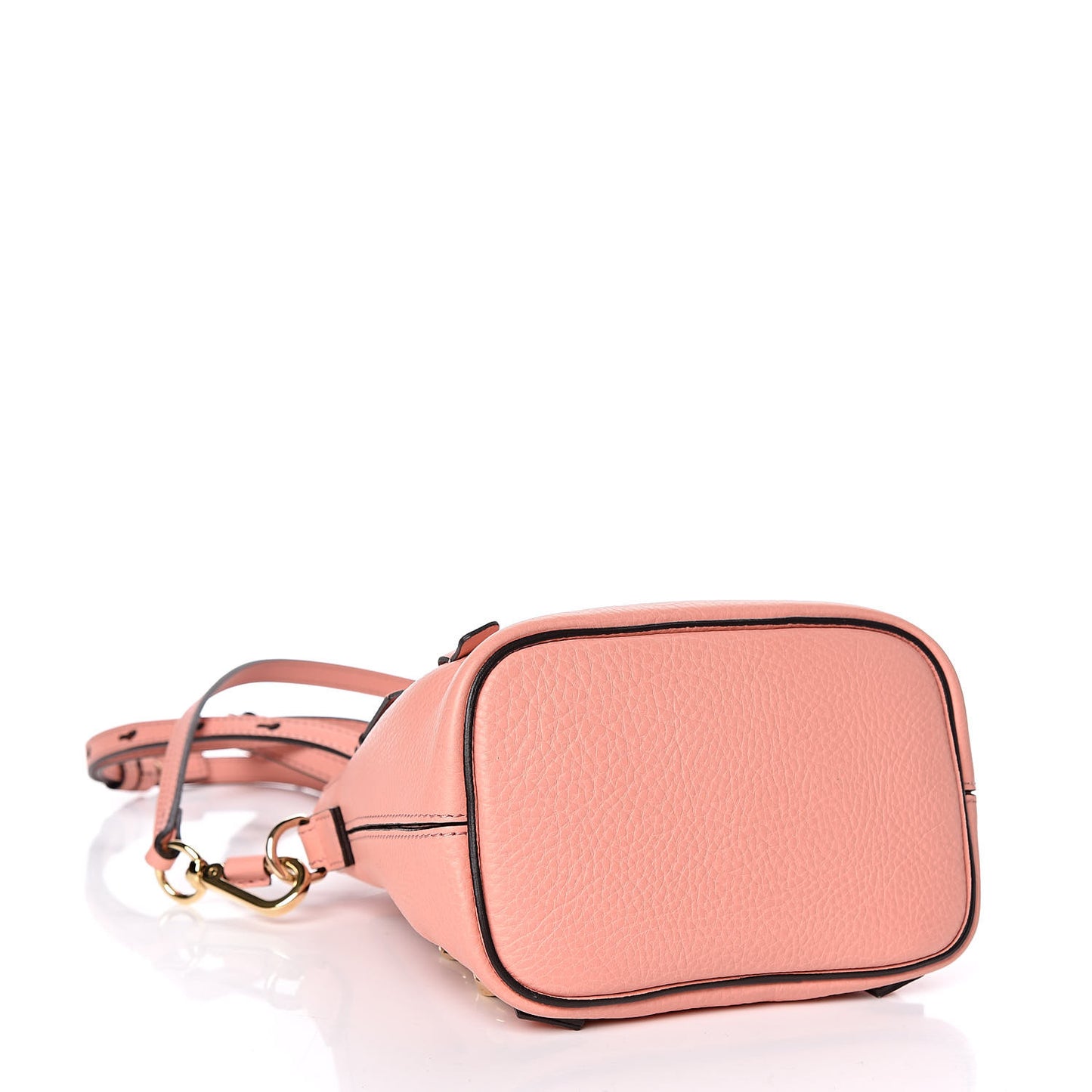 Suede Calfskin Mini Faye Backpack Ideal Blush