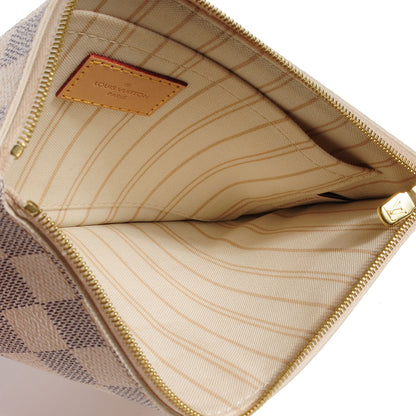 Louis Vuitton Damier Azur Neverfull MM GM Pochette 5 of 8