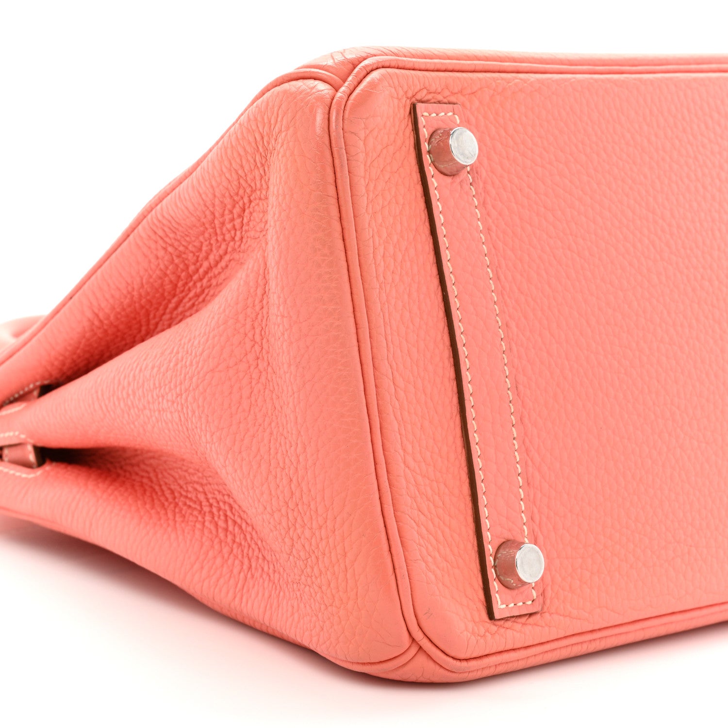 Hermes Togo BIRKIN 30 Crevette 9 of 24