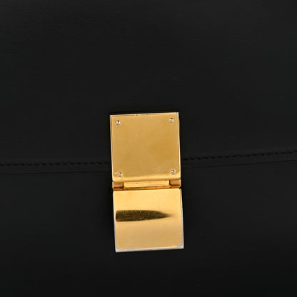 Celine Box Calfskin Medium Classic Box Flap Bag Black 8 of 12