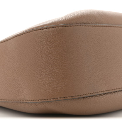 Prada Vitello Daino Soft Large Zippered Messenger Hobo Caramel 9 of 12