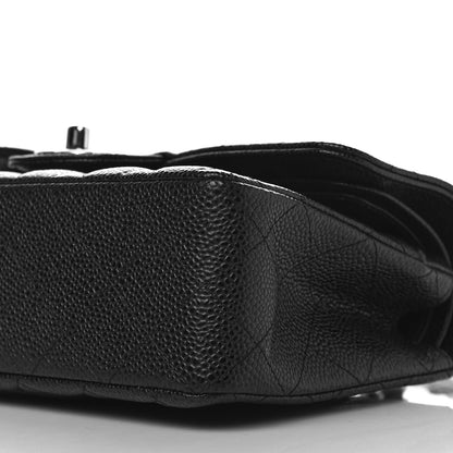 Chanel Caviar Quilted Small Double Flap Black 9 of 9