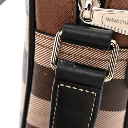 Burberry Canvas Check Paddy Messenger Birch Brown 11 of 12