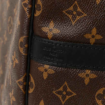 Louis Vuitton Monogram Macassar Keepall Bandouliere 55 6 of 23