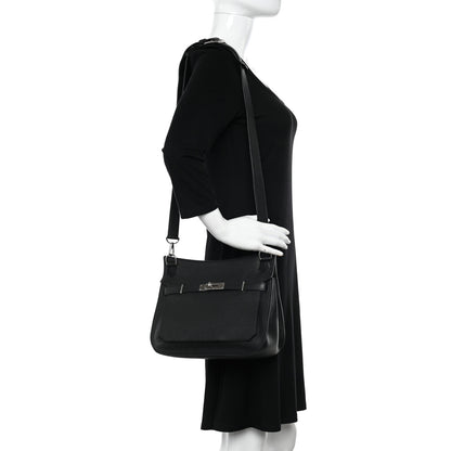Hermes Taurillon Clemence Jypsiere 28 Black 2 of 13