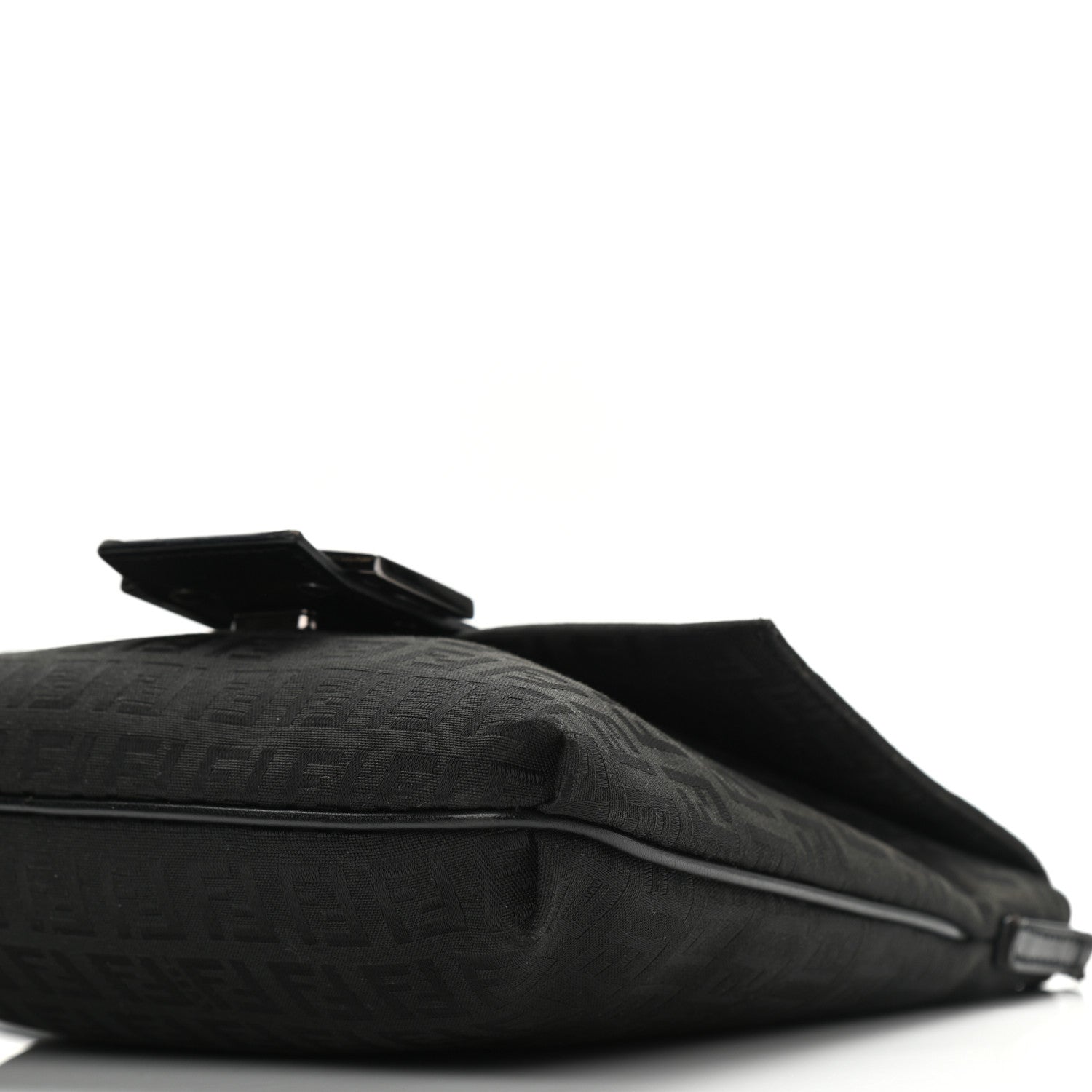 Fendi Zucchino Vitello Tube Messenger Black 9 of 9