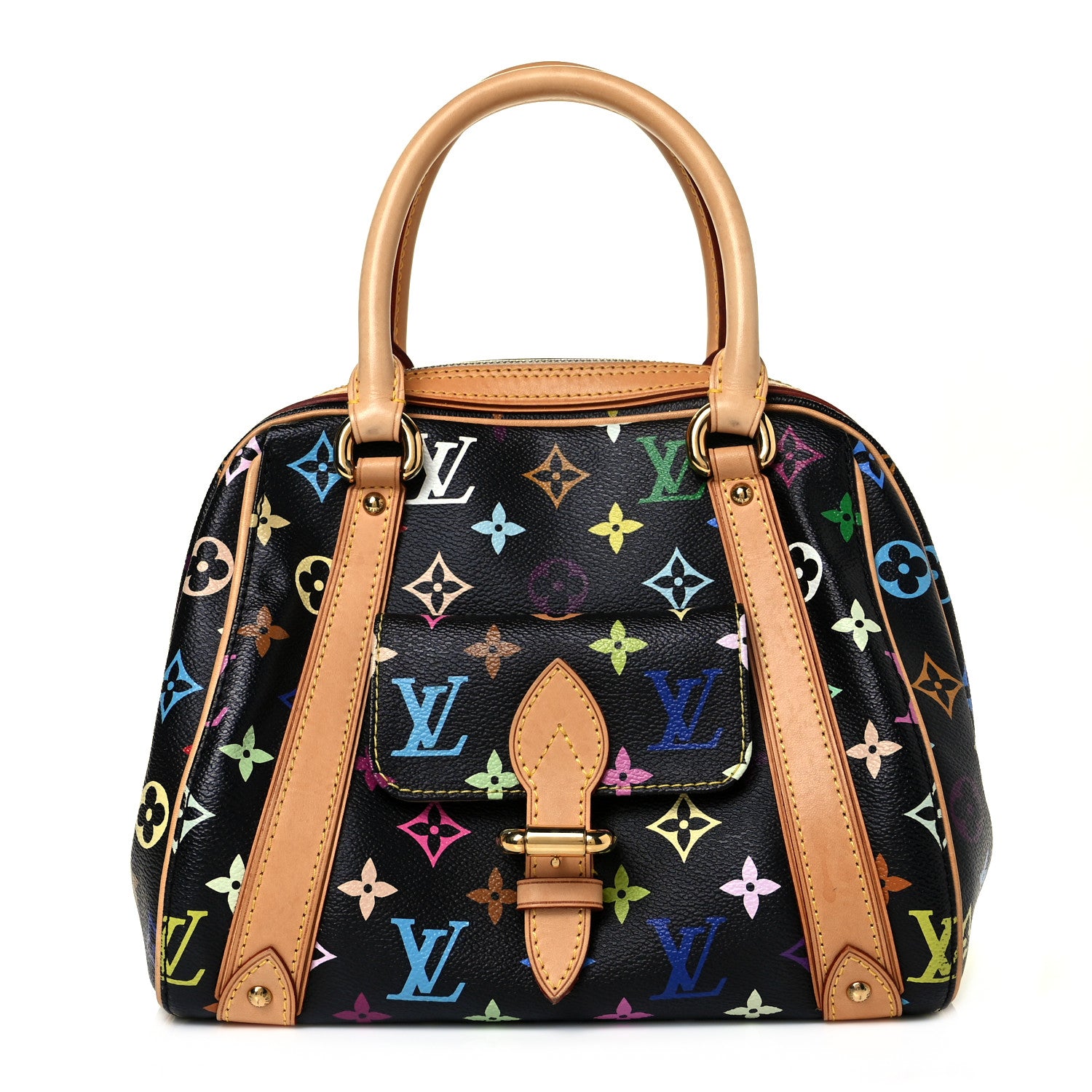 Louis Vuitton Monogram Multicolor Priscilla Black 1 of 12