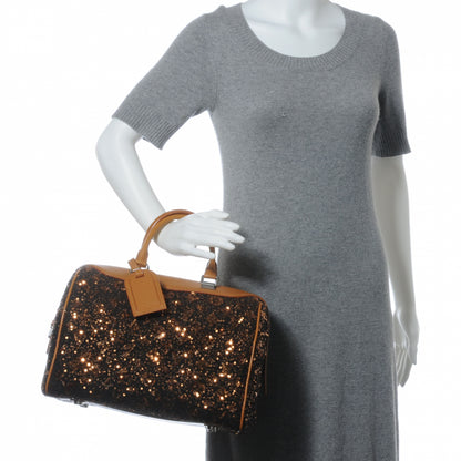 Louis Vuitton Sequin Monogram Sunshine Express Speedy Gold 2 of 8