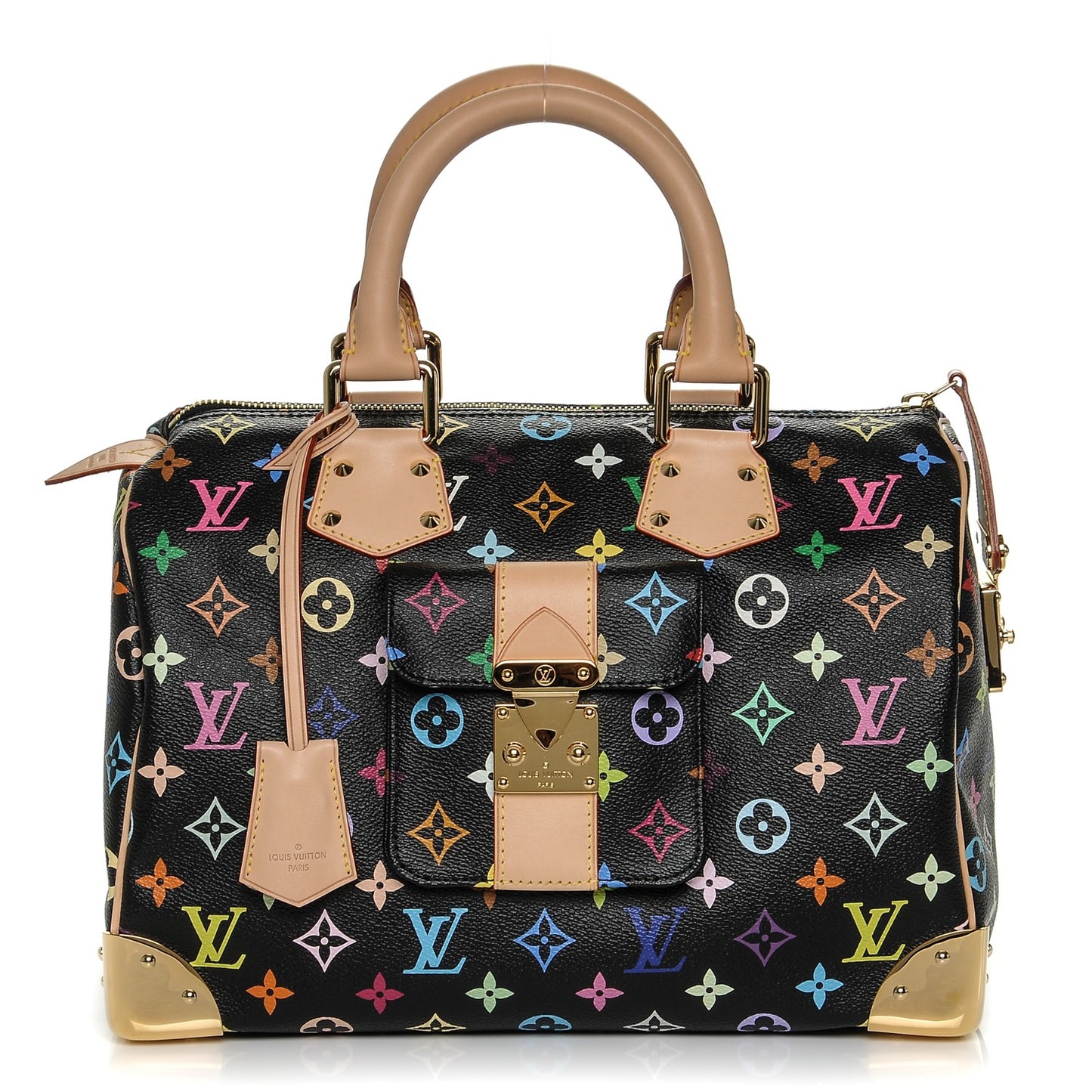 Monogram Multicolor Speedy 30 Black