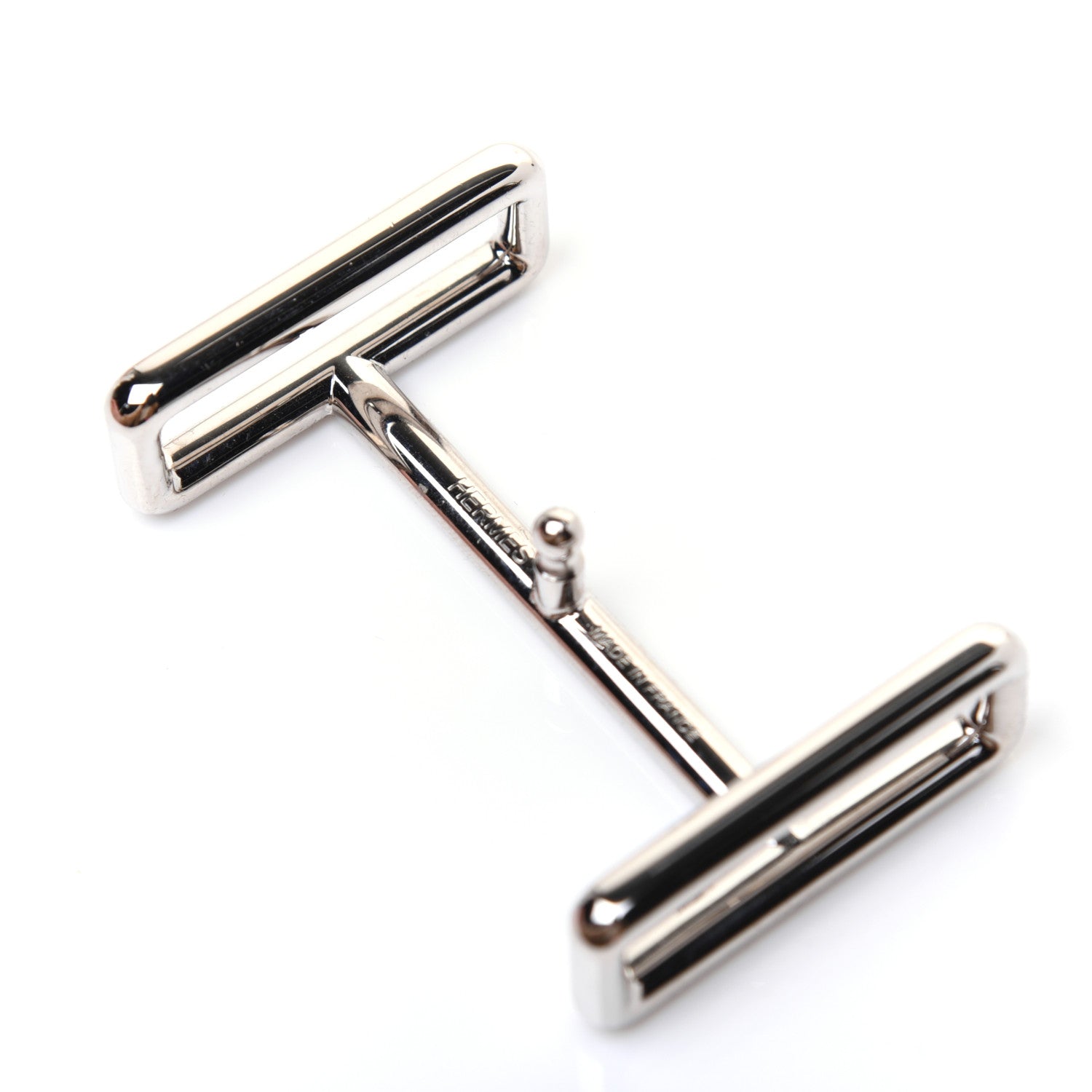 Hermes Palladium 32mm Idem H Belt Buckle 3 of 5