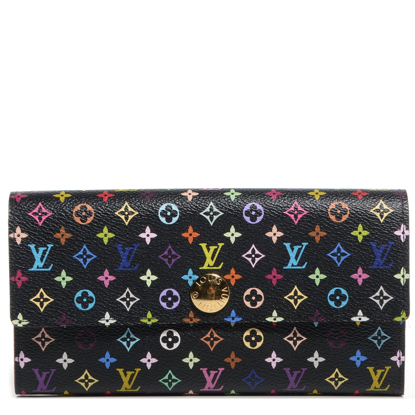 Monogram Multicolor Sarah Wallet Black Grenade