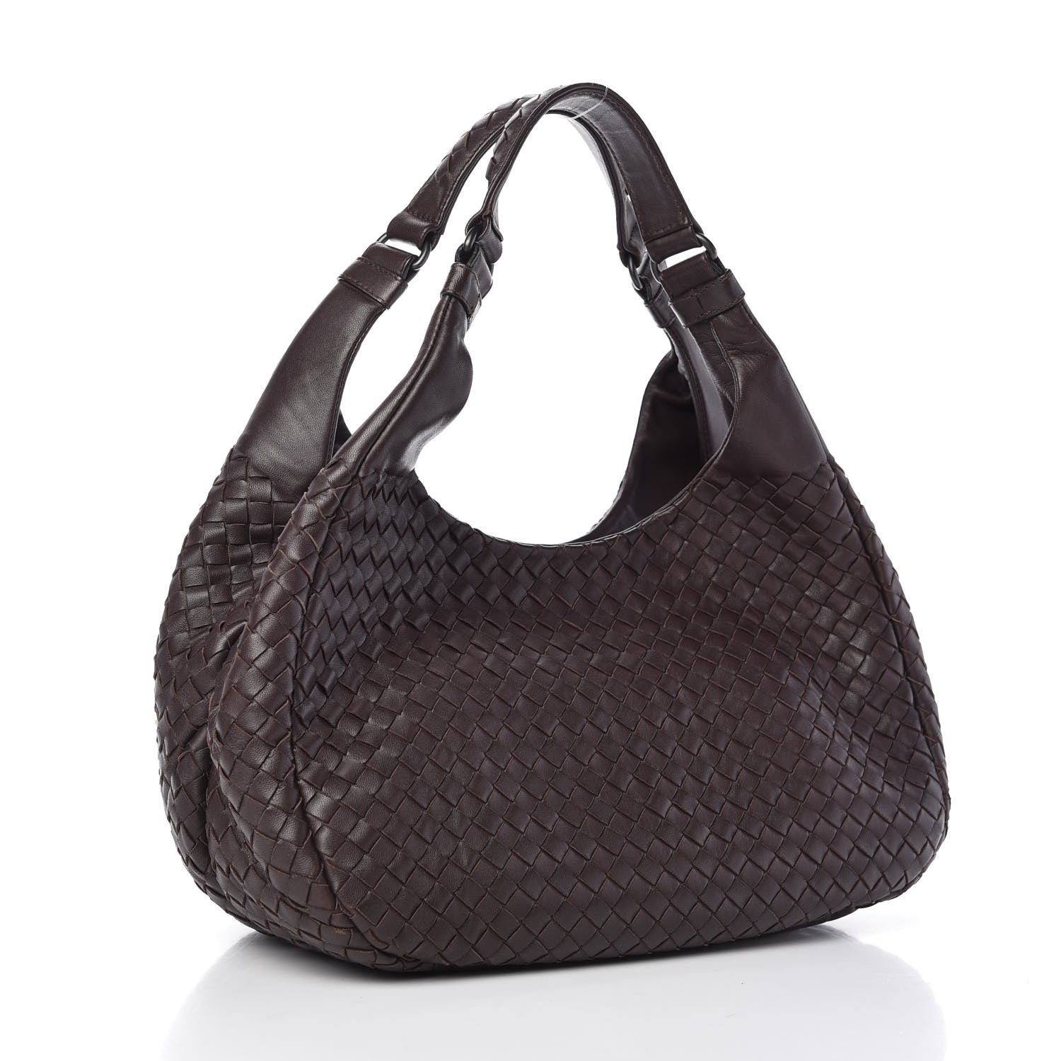 Bottega Veneta Nappa Intrecciato Medium Campana Ebano 3 of 9