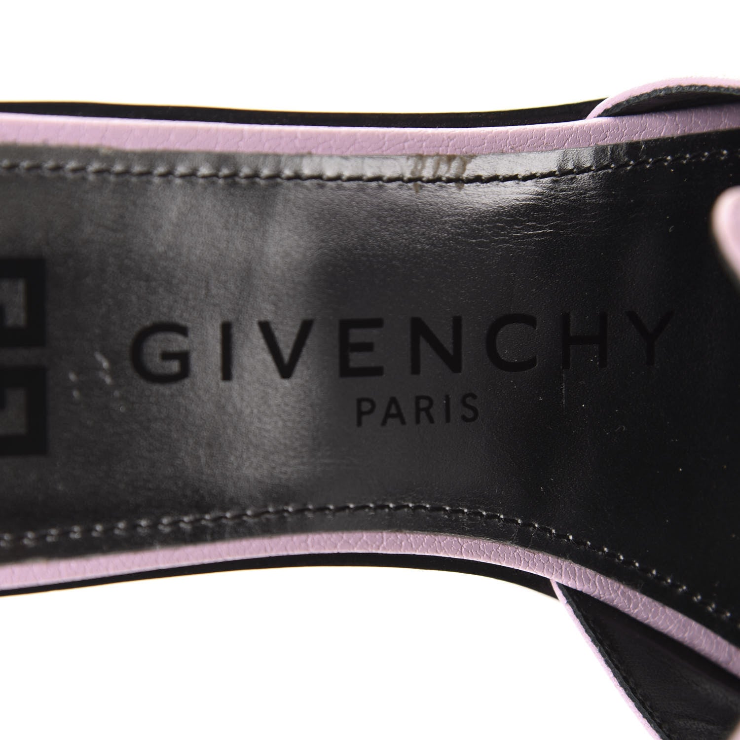 Givenchy Goatskin 4G Flat Sandals 38.5 Pink 8 of 9