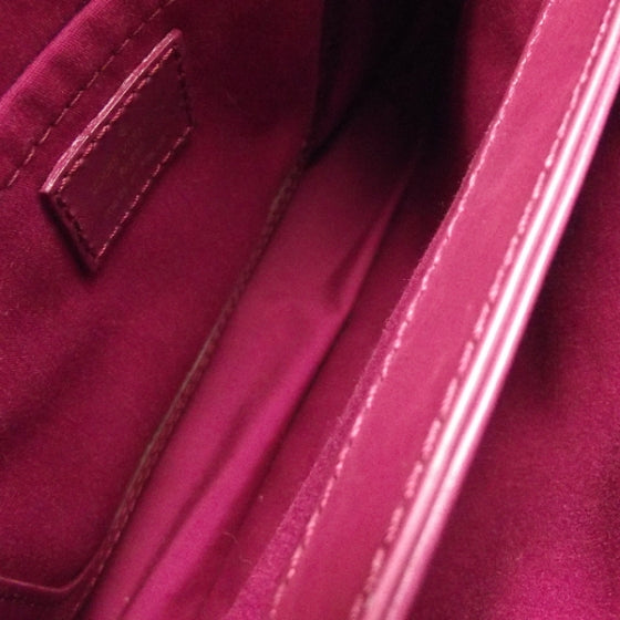 Monogram Denim Quilted Linda Fuchsia