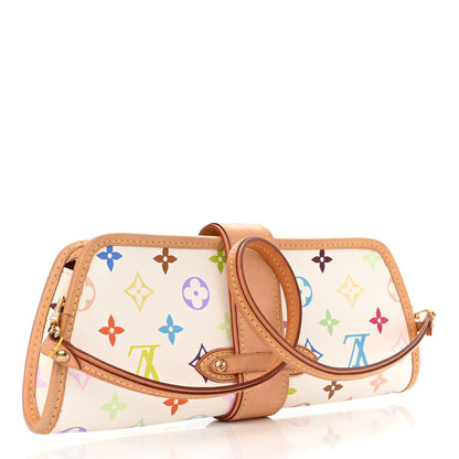 Louis Vuitton Monogram Multicolor Shirley White 3 of 10
