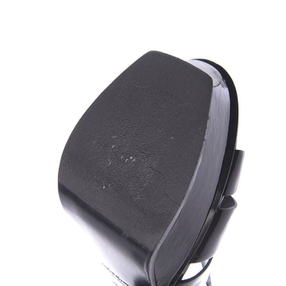 Saint Laurent Patent Tribute 105 Platform Sandals 40 Black 12 of 12