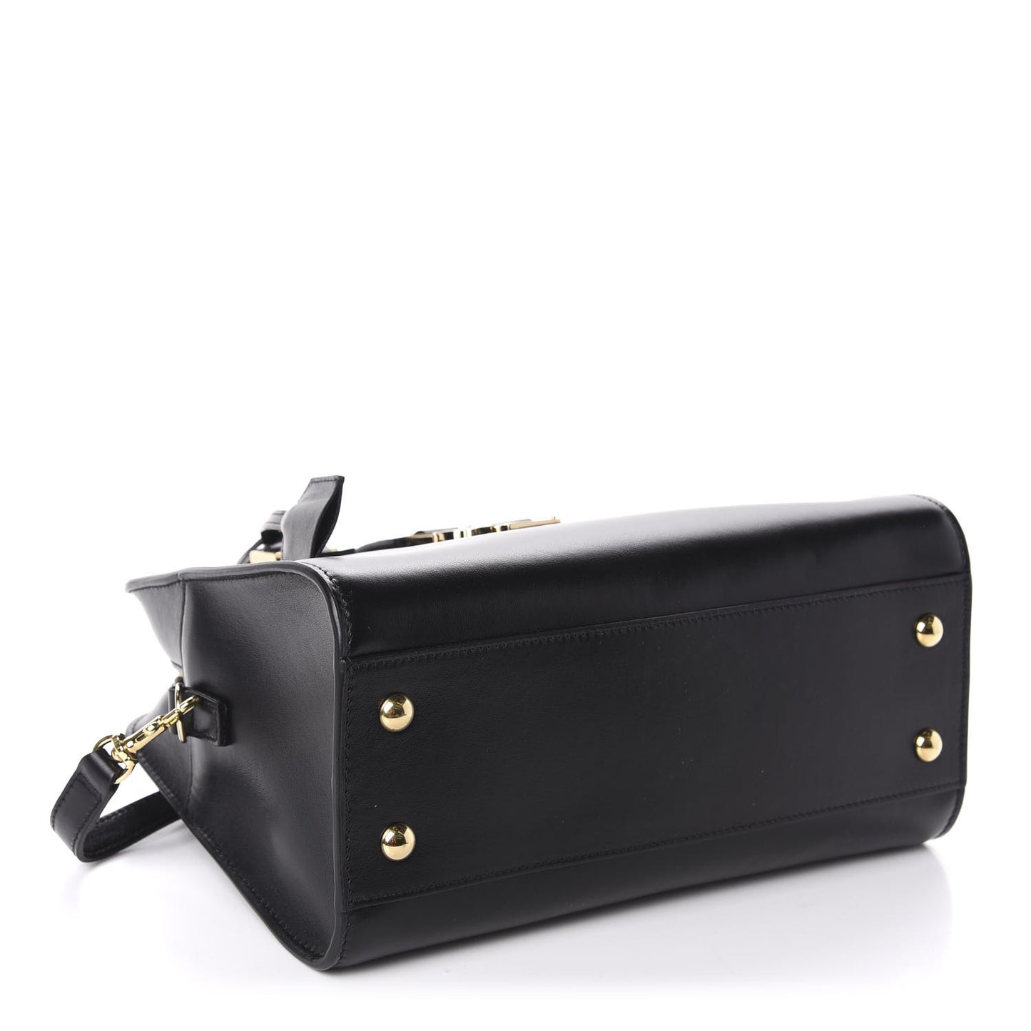 Calfskin Monogram Baby Cabas Black